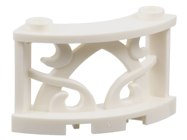 41823 | Fence 3 x 3 x 2 Quarter Round Ornamental with 2 Studs