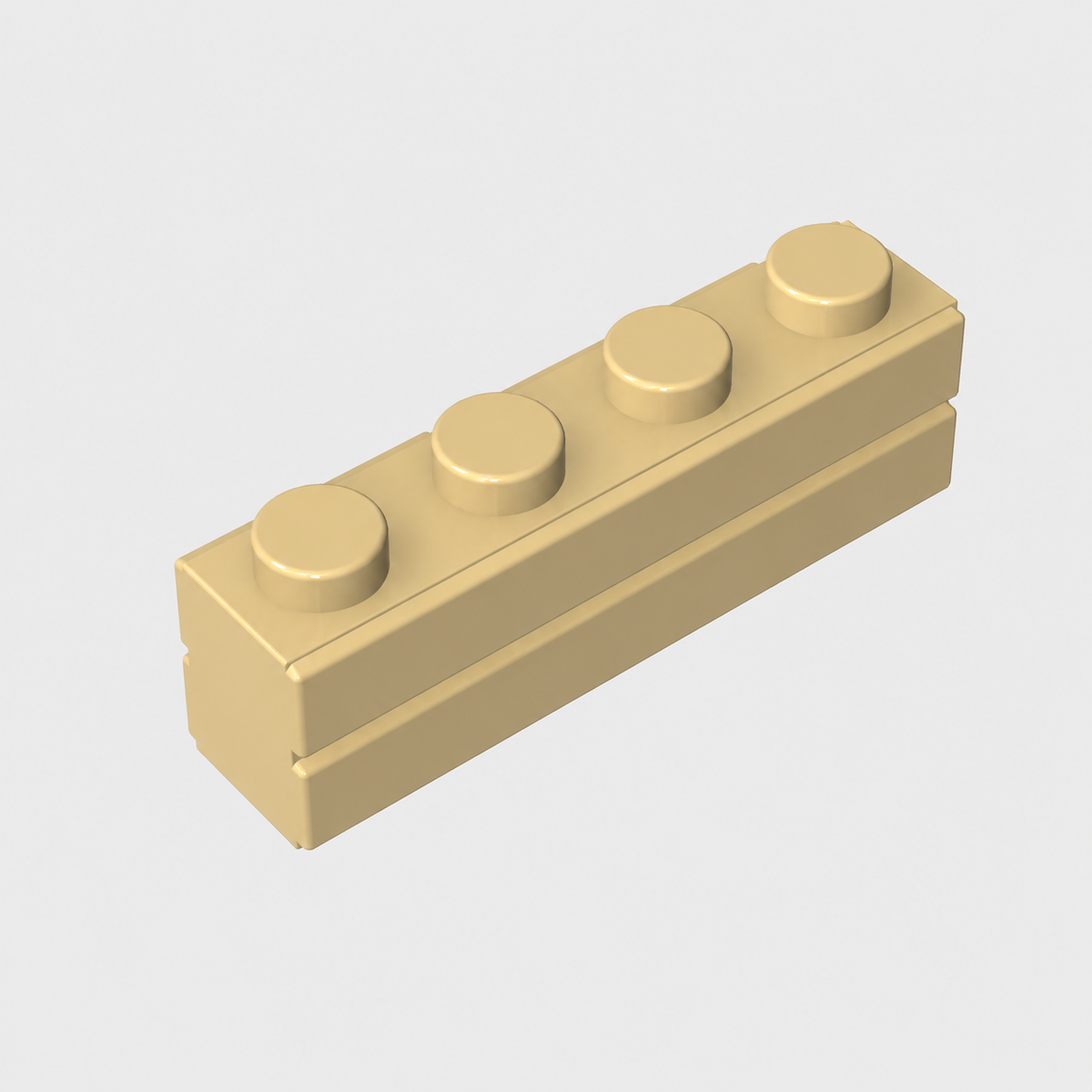 15533 | Brick, Modified 1 x 4 with Masonry Profile