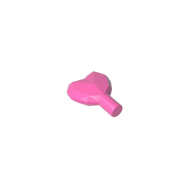 15745 | Rock 1 x 1 Jewel Heart Shaped