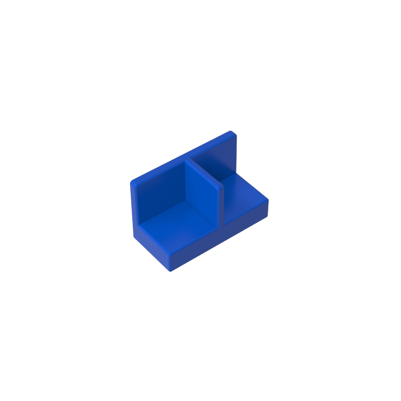 93095 | Panel 1 x 2 x 1 with Rounded Corners and Center Divider