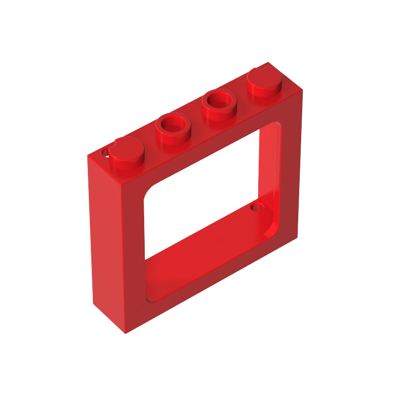6556 | Window 1 x 4 x 3 Train - 2 Hollow Studs and 2 Solid Studs