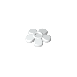 96483 | Friends Accessories Hair Decoration, Flower with Smooth Petals and Small Pin
