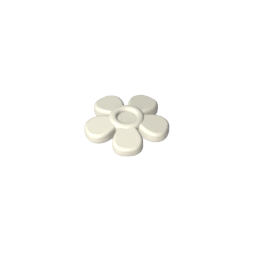 96483 | Friends Accessories Hair Decoration, Flower with Smooth Petals and Small Pin