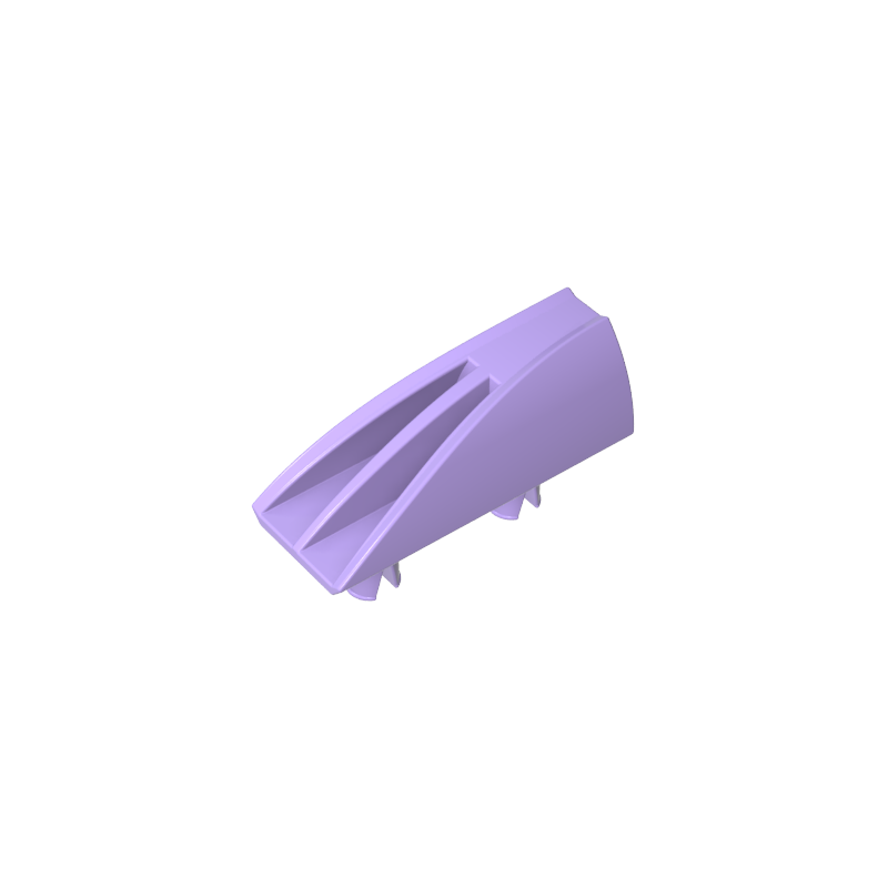 30647 | Vehicle, Fairing 1 x 4 Side Flaring Intake with 2 Pins
