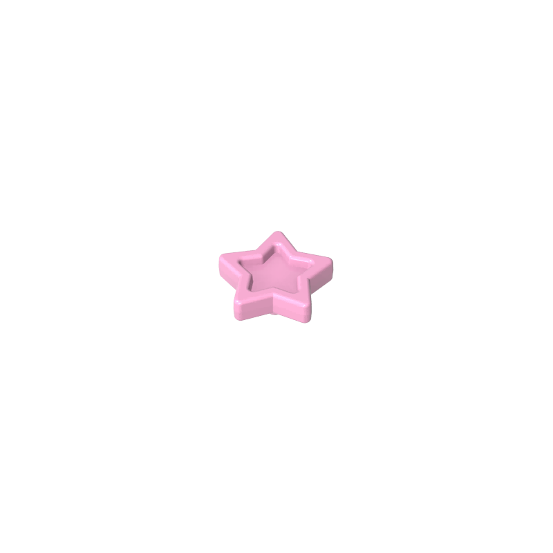 96489 | Friends Accessories Hair Decoration, Star with Small Pin