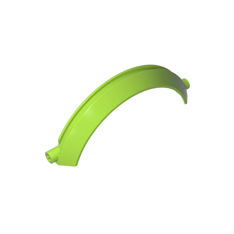 71689 | Technical Panel Car Mudguard Arched 13 x 2 x 5 Half Circle