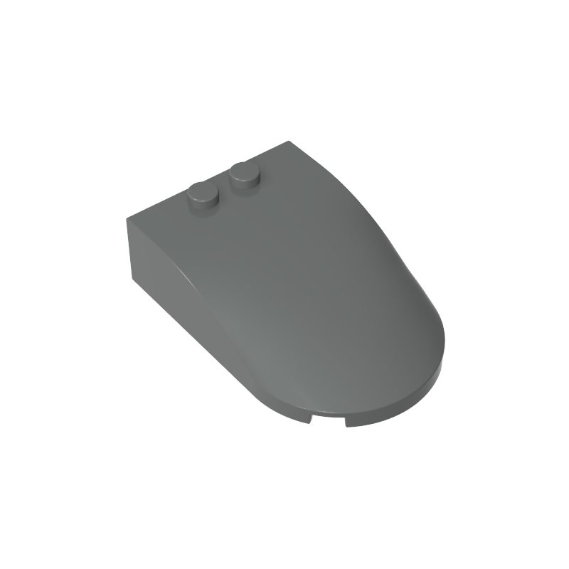 18973 | Windscreen 6 x 4 x 1 1/3 Canopy Straight Sides