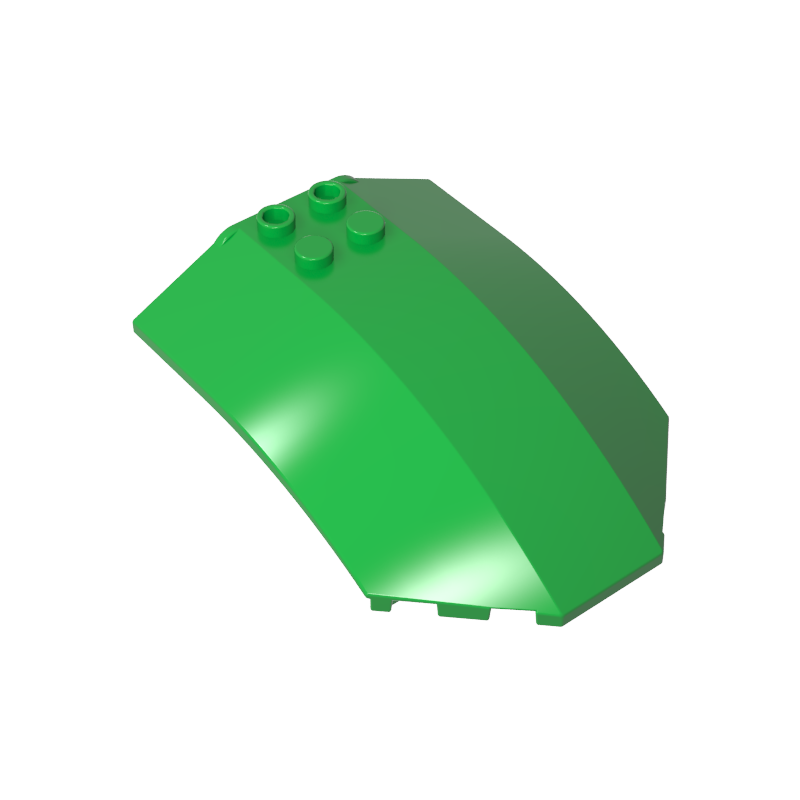 41751 | Windscreen 8 x 6 x 2 Curved Sloped Sides
