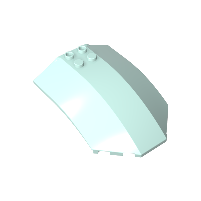41751 | Windscreen 8 x 6 x 2 Curved Sloped Sides