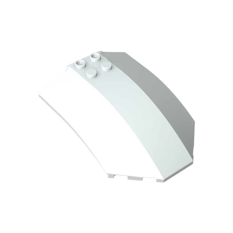 41751 | Windscreen 8 x 6 x 2 Curved Sloped Sides