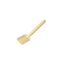 3837 | Utensil Shovel / Spade - Handle with Round End