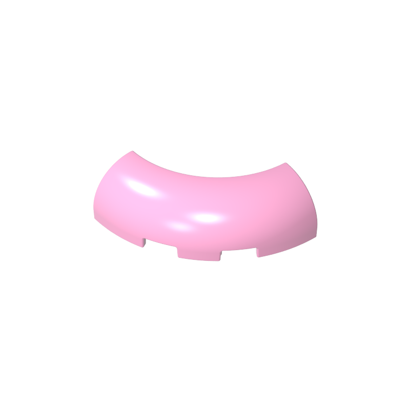 65617 | Brick, Round Corner 3 x 3 without Studs