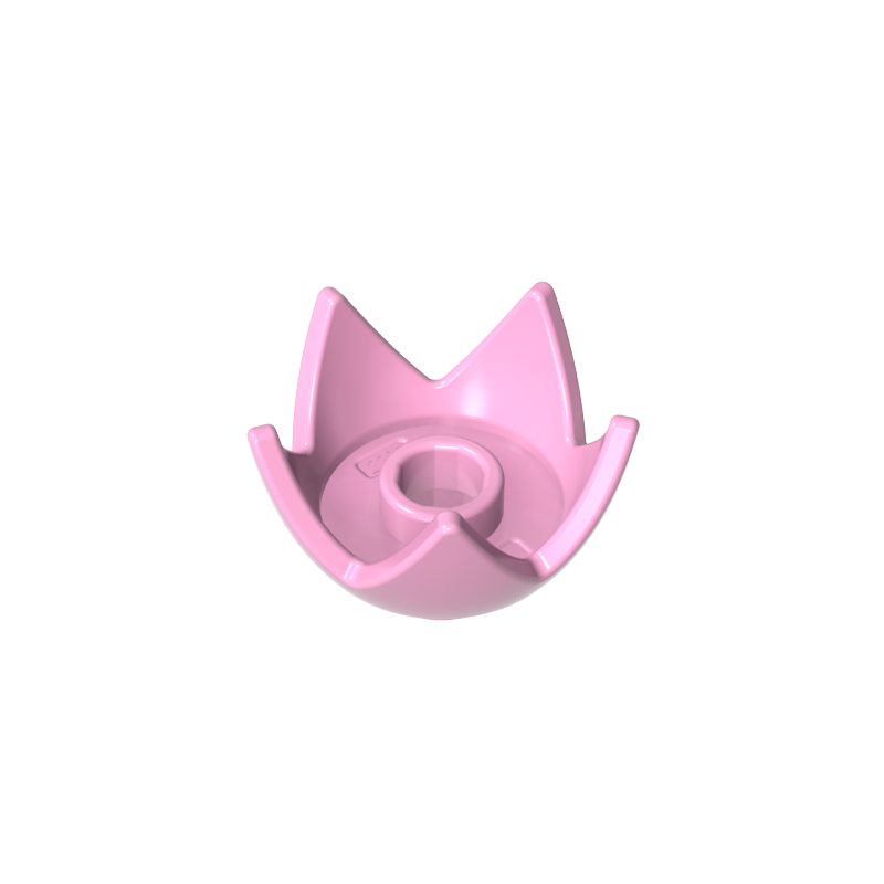 39262 | Headgear Crown Eggshell with 5 Points and Center Stud