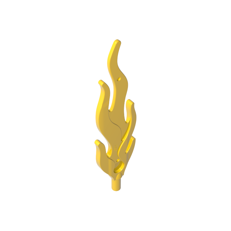 85959 | Wave Rounded Straight Large with Bar End (Flame)