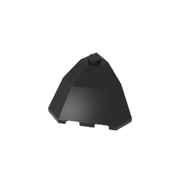 2463 | Brick, Modified Facet 3 x 3 x 2 Top