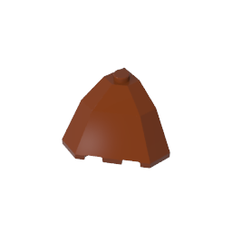 2463 | Brick, Modified Facet 3 x 3 x 2 Top
