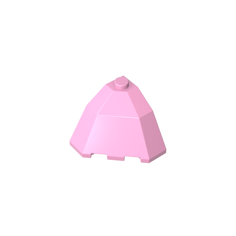 2463 | Brick, Modified Facet 3 x 3 x 2 Top