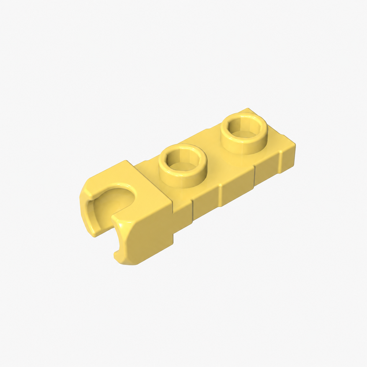 14418 | Plate, Modified 1 x 2 with Small Tow Ball Socket on End
