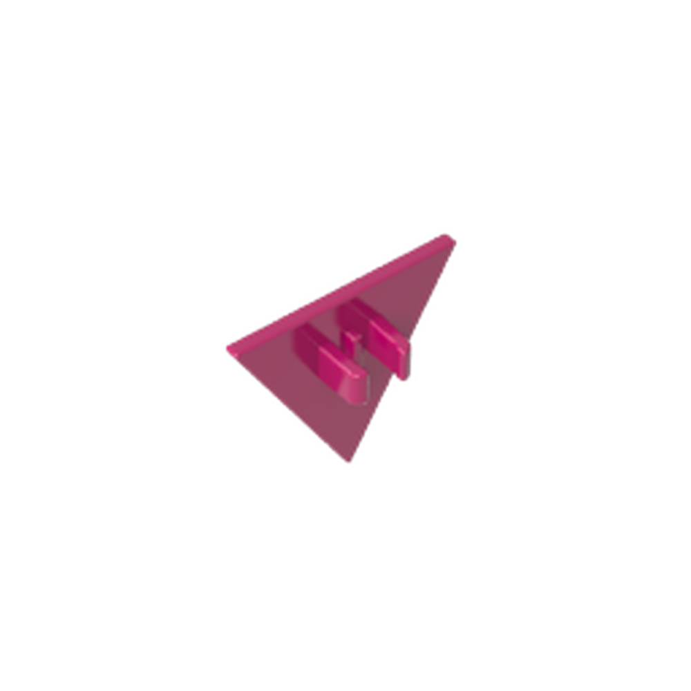30259a | Road Sign 2 x 2 Triangle with Clip