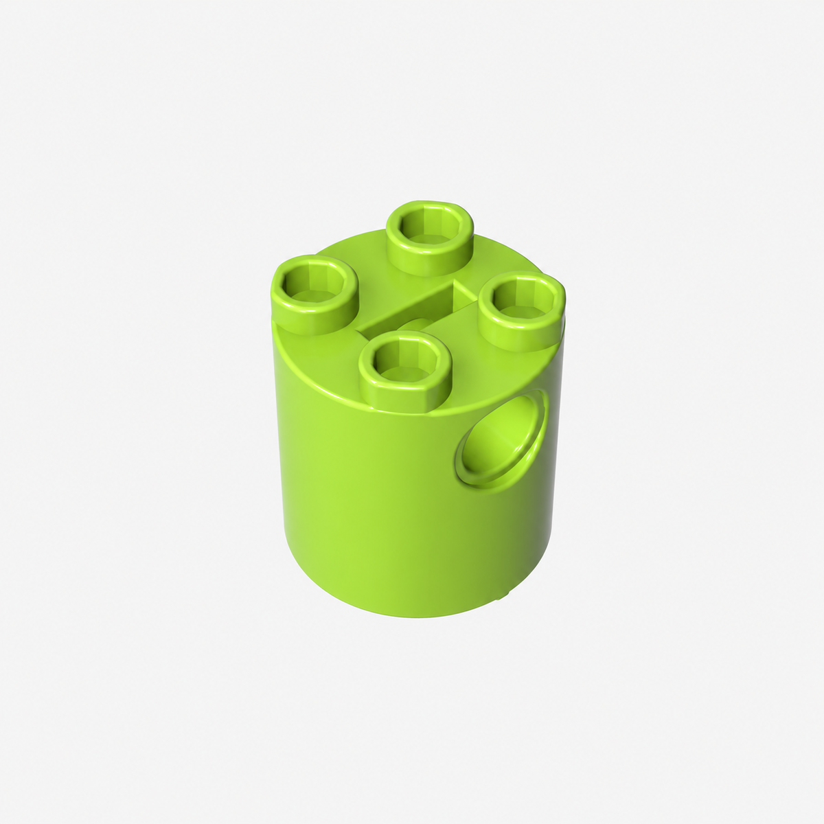 30361a | Brick, Round 2 x 2 x 2 Robot Body - without Bottom Axle Holder