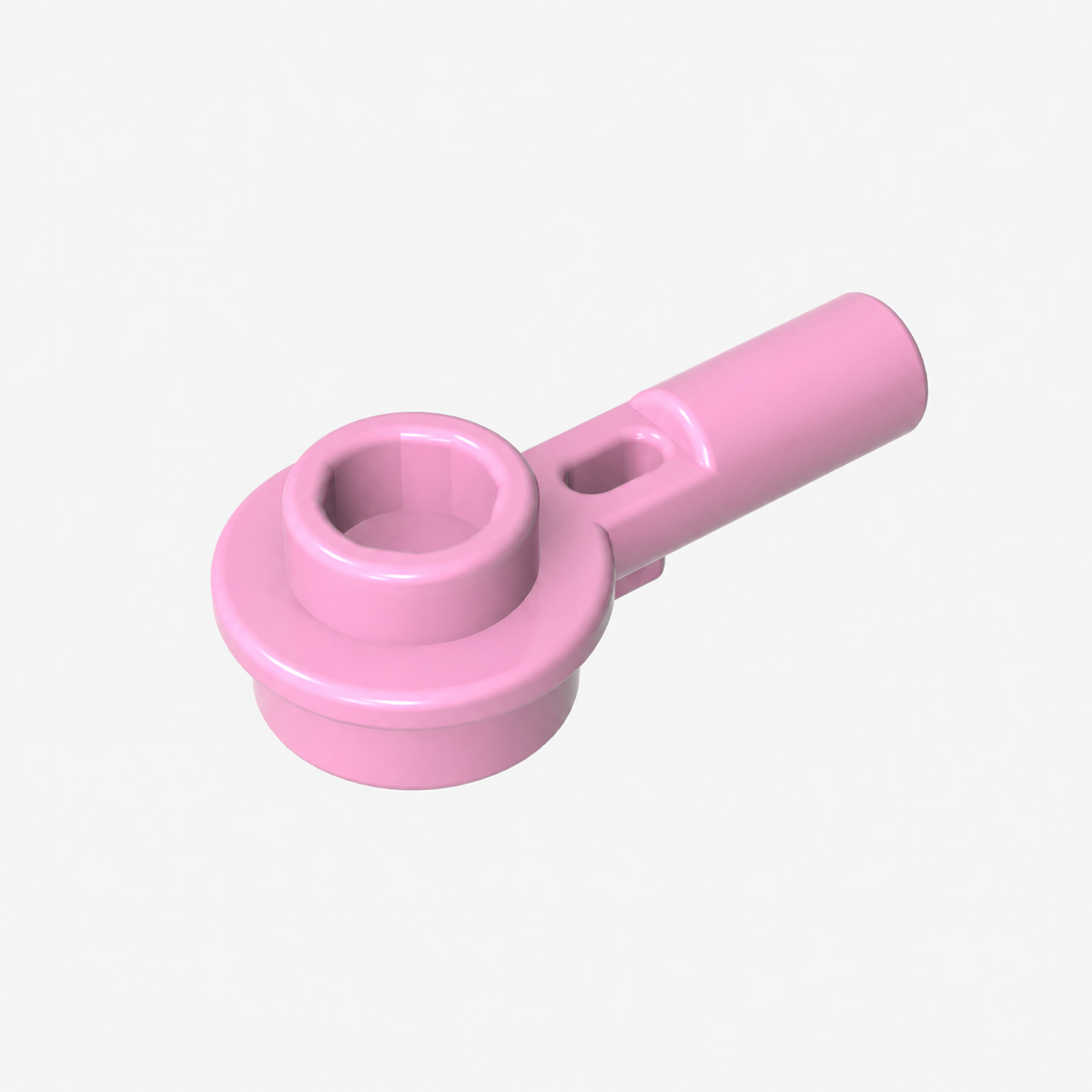 32828 | Bar 1L with 1 x 1 Round Plate with Hollow Stud