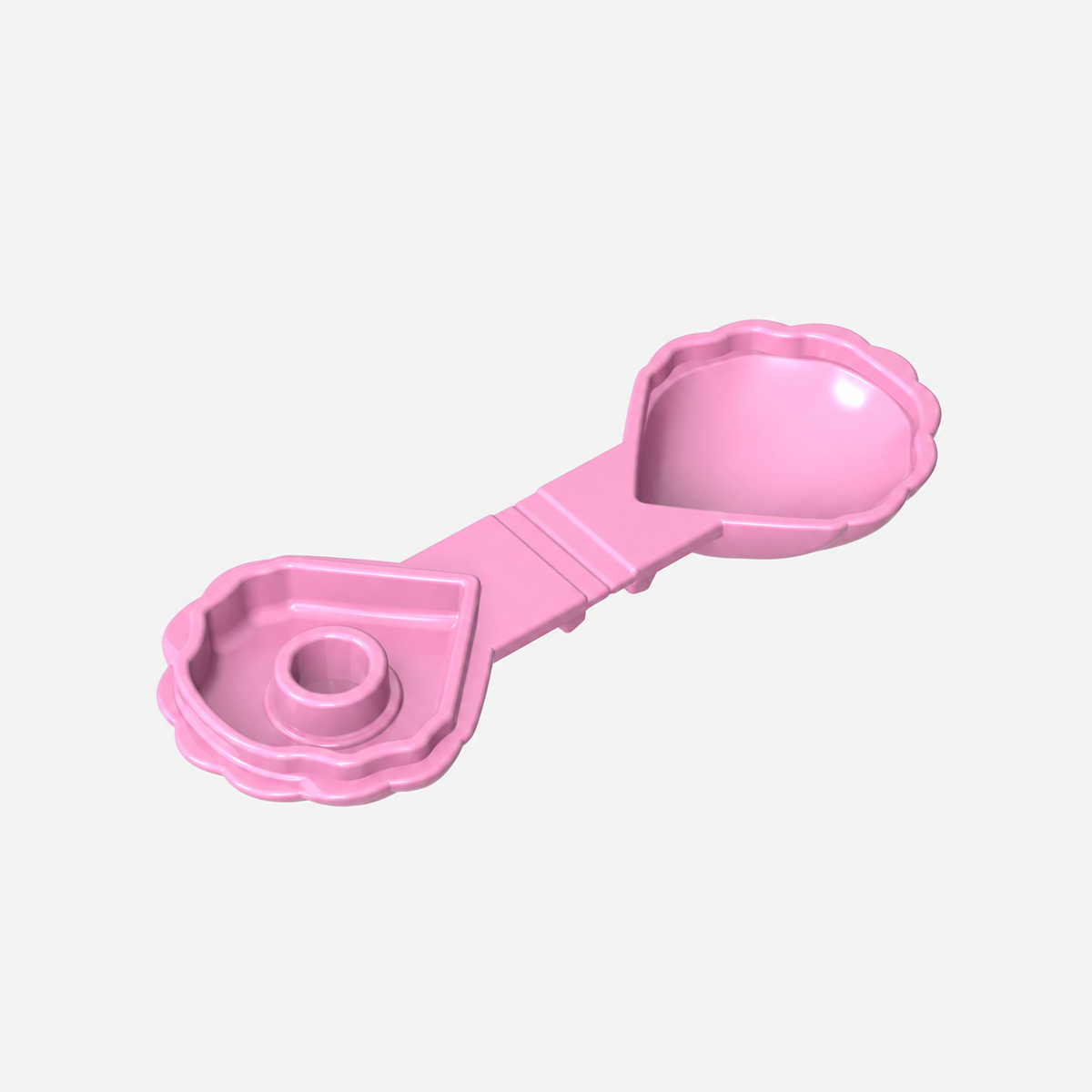 30218 | Clam Shell, Folding - Continuous Scalloped Inner Lip