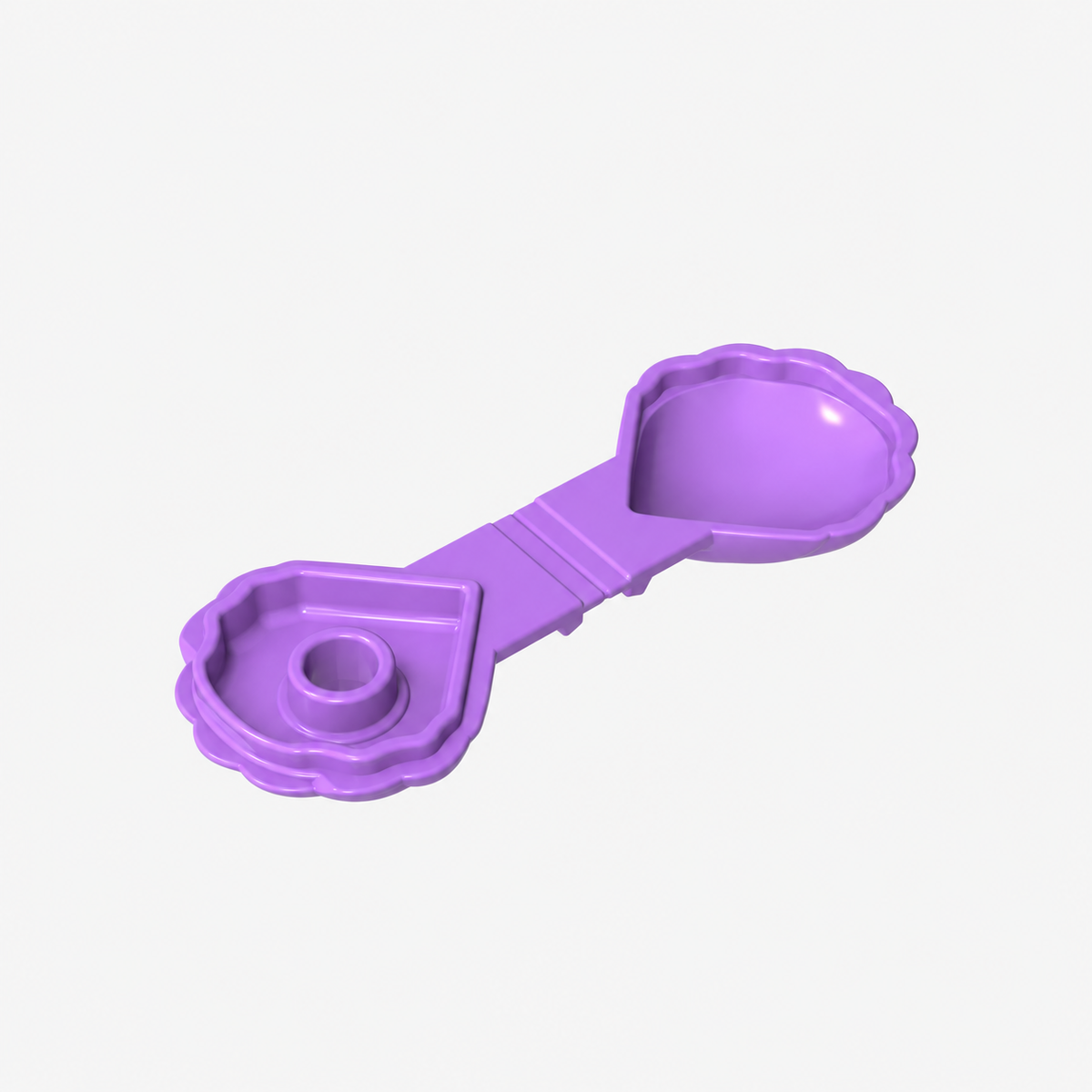 30218 | Clam Shell, Folding - Continuous Scalloped Inner Lip