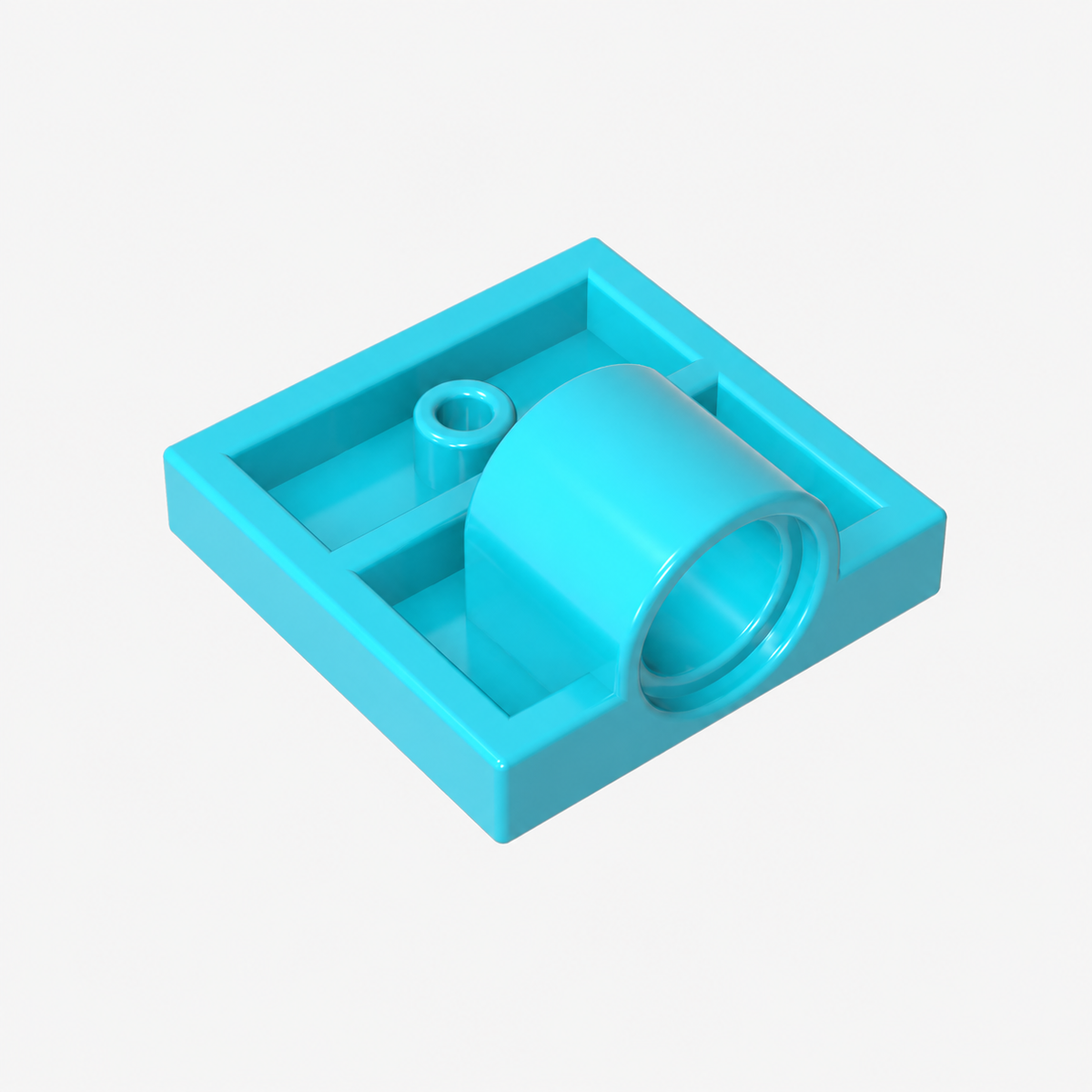 10247 | Plate, Modified 2 x 2 with Pin Hole