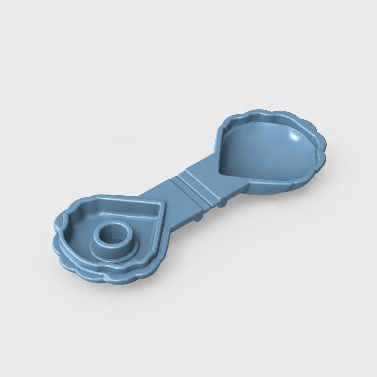 30218 | Clam Shell, Folding - Continuous Scalloped Inner Lip