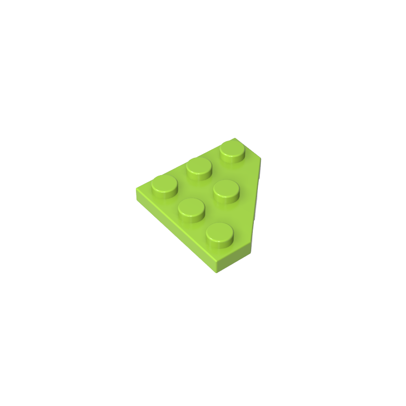 2450 | Wedge, Plate 3 x 3 Cut Corner