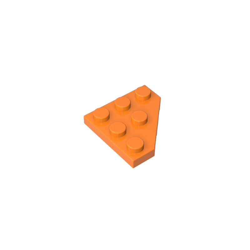 2450 | Wedge, Plate 3 x 3 Cut Corner
