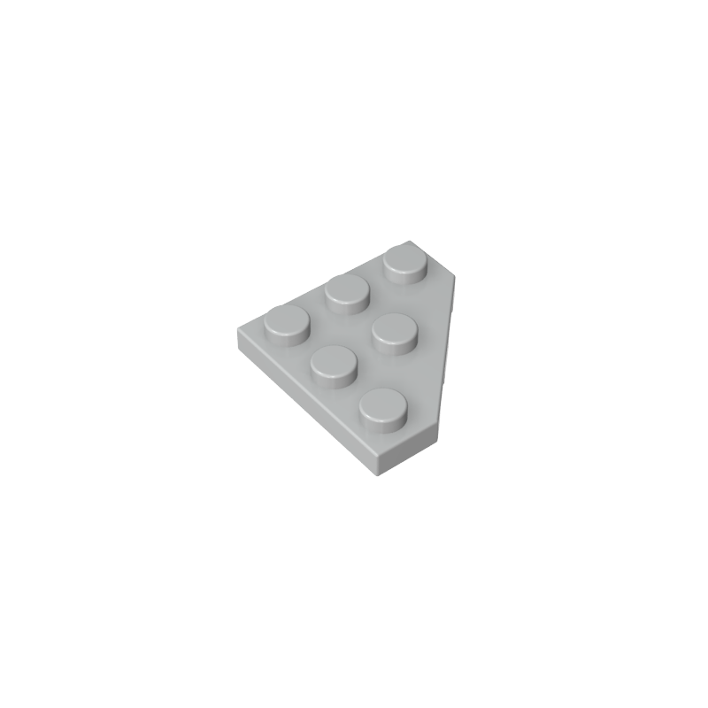 2450 | Wedge, Plate 3 x 3 Cut Corner