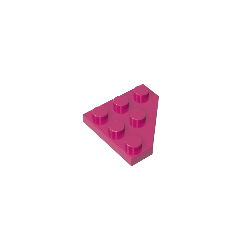 2450 | Wedge, Plate 3 x 3 Cut Corner