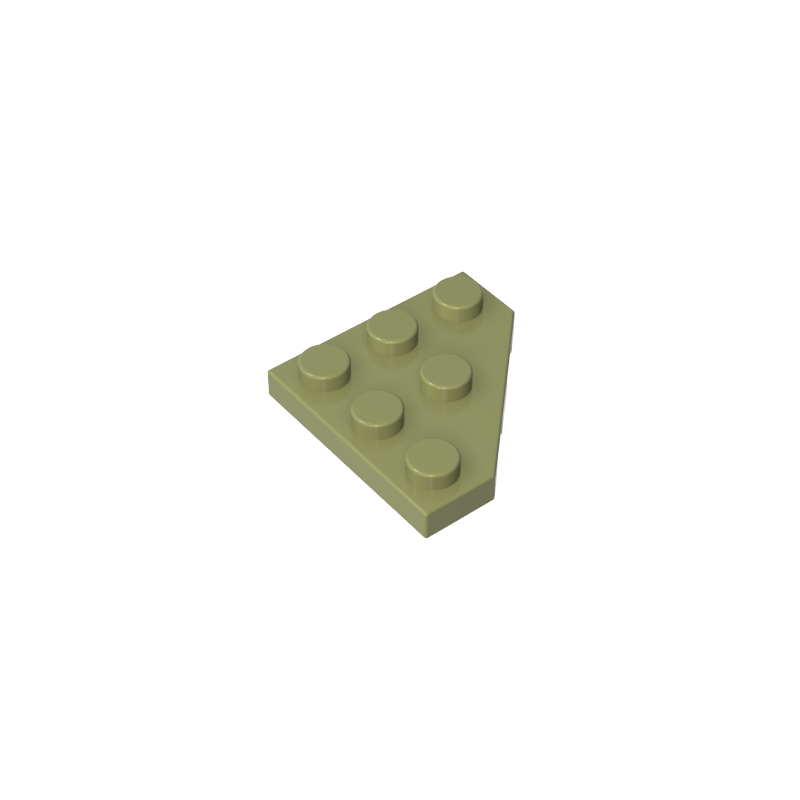 2450 | Wedge, Plate 3 x 3 Cut Corner