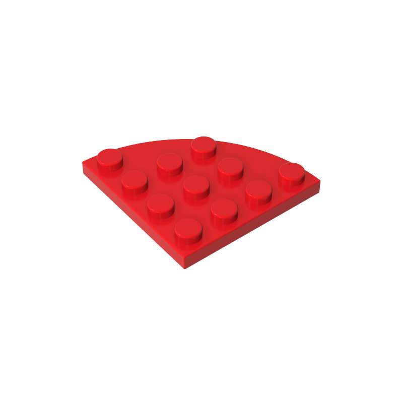30565 | Plate, Round Corner 4 x 4