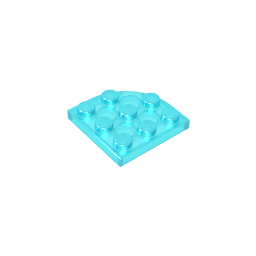 30357 | Plate, Round Corner 3 x 3