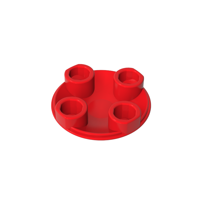 2654a | Plate, Round 2 x 2 with Rounded Bottom (Boat Stud)