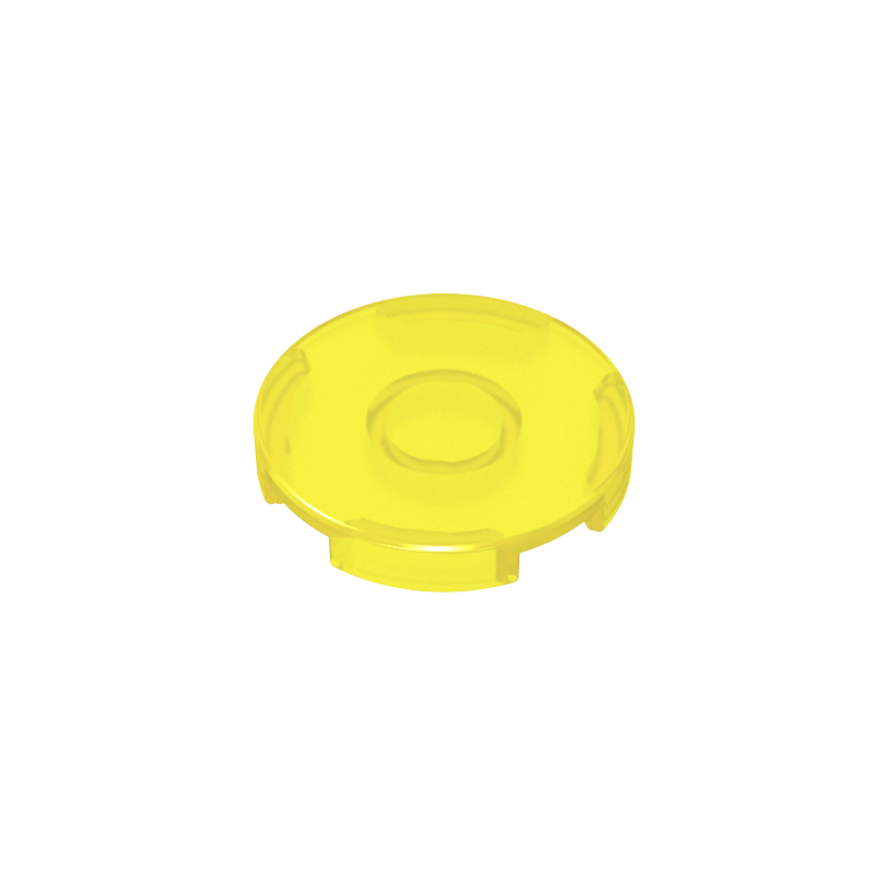 14769 | Tile, Round 2 x 2 with Bottom Stud Holder