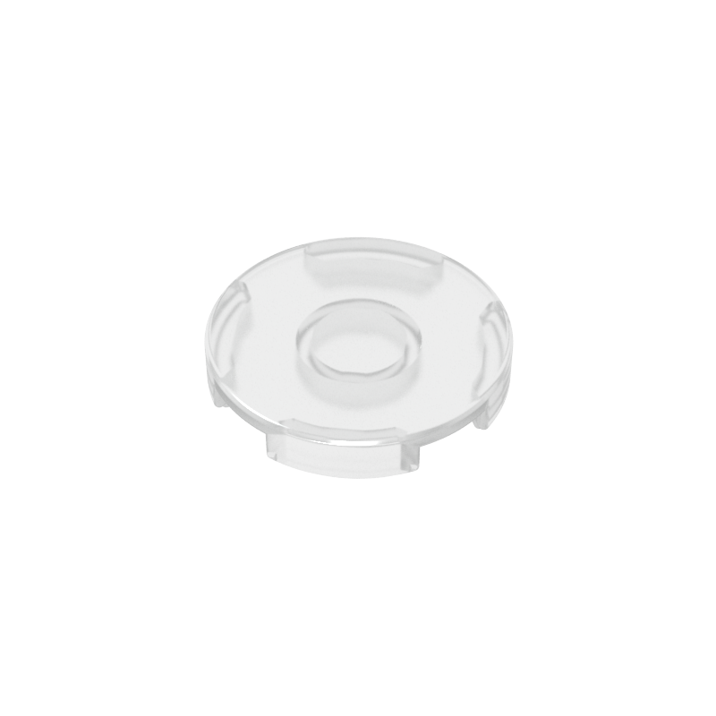 14769 | Tile, Round 2 x 2 with Bottom Stud Holder