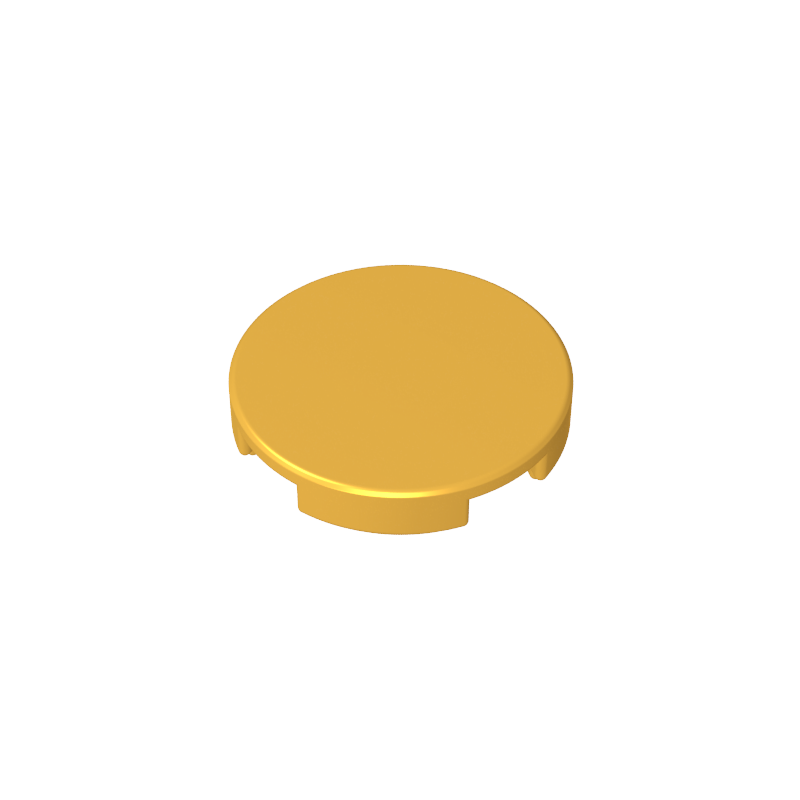 14769 | Tile, Round 2 x 2 with Bottom Stud Holder