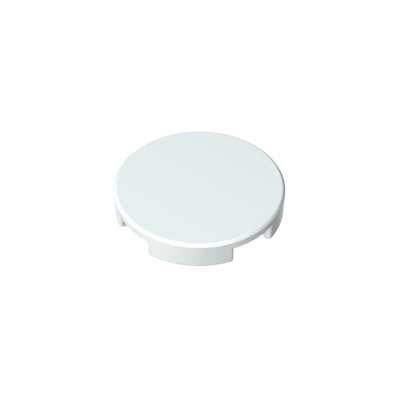 14769 | Tile, Round 2 x 2 with Bottom Stud Holder
