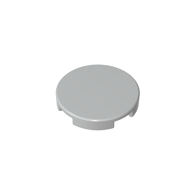 14769 | Tile, Round 2 x 2 with Bottom Stud Holder