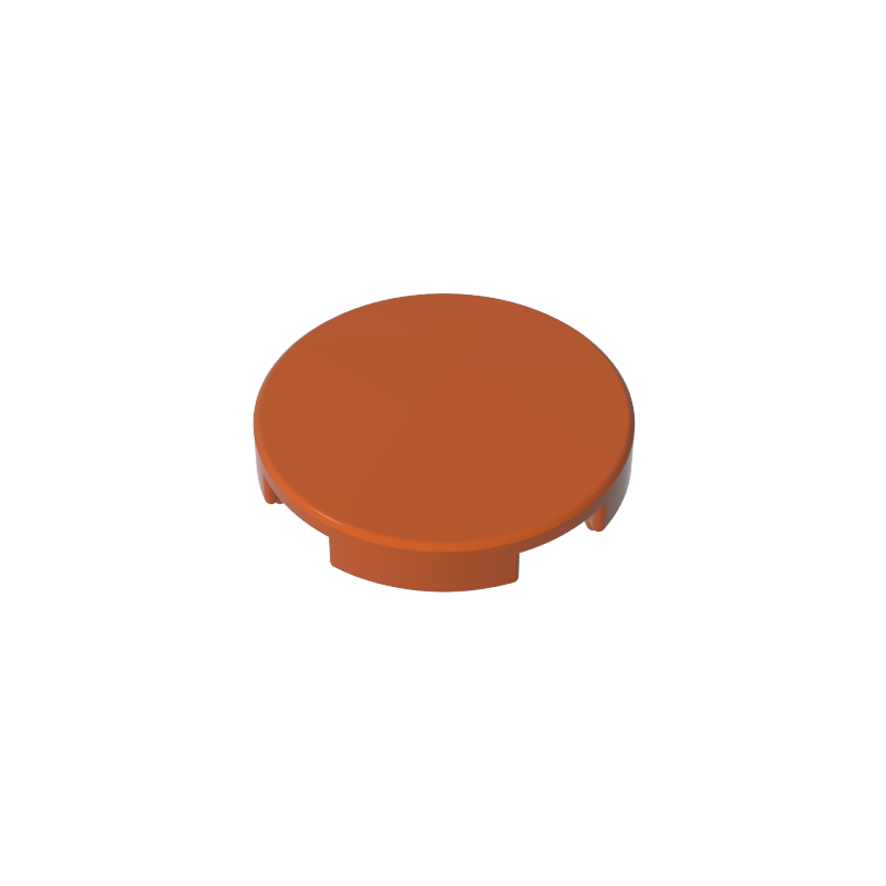 14769 | Tile, Round 2 x 2 with Bottom Stud Holder