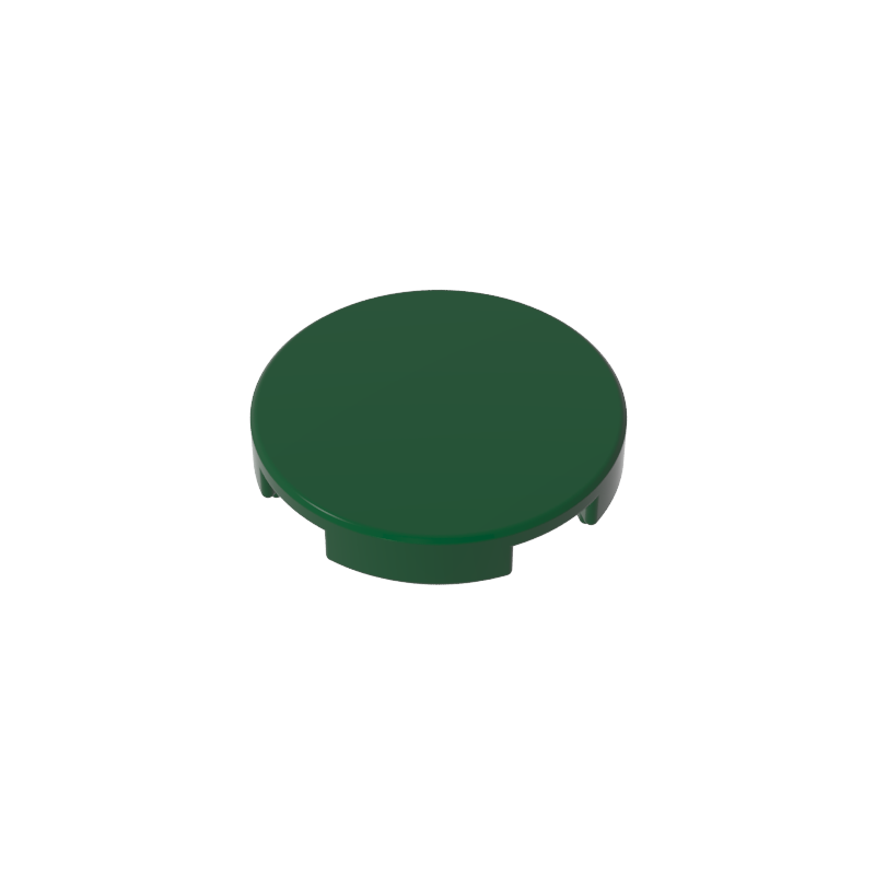 14769 | Tile, Round 2 x 2 with Bottom Stud Holder