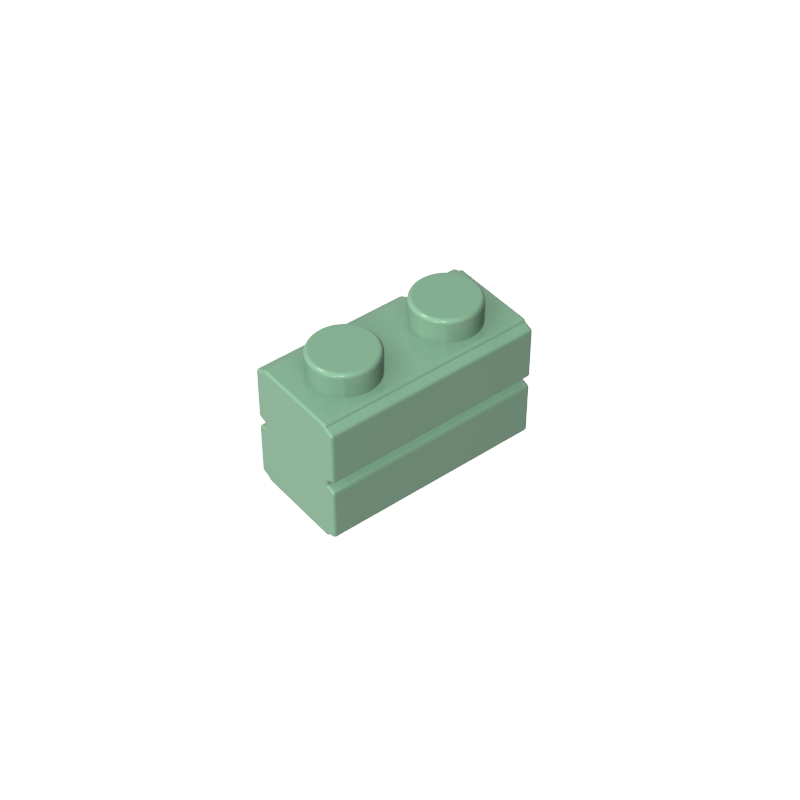 98283 | Brick, Modified 1 x 2 with Masonry Profile