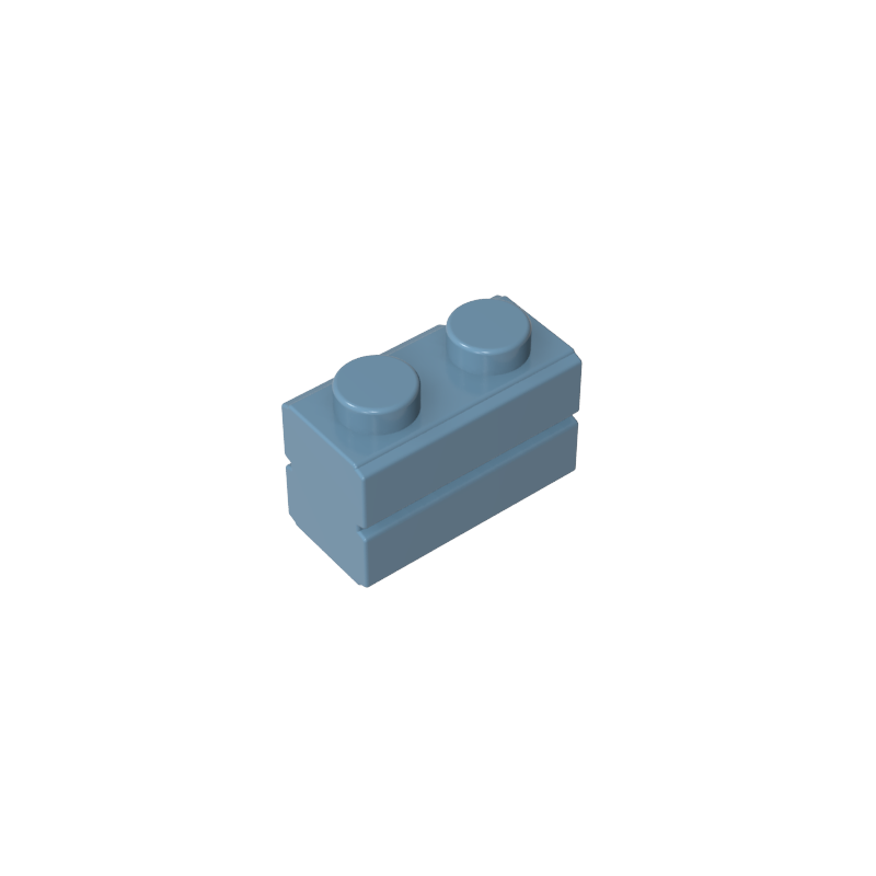 98283 | Brick, Modified 1 x 2 with Masonry Profile