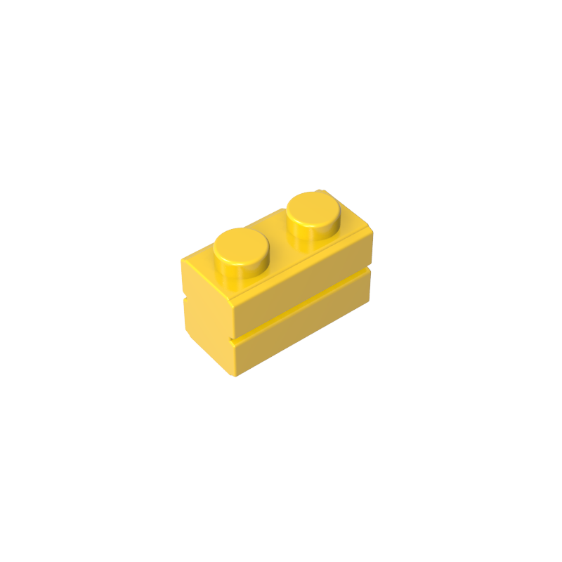 98283 | Brick, Modified 1 x 2 with Masonry Profile