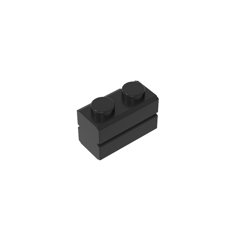 98283 | Brick, Modified 1 x 2 with Masonry Profile