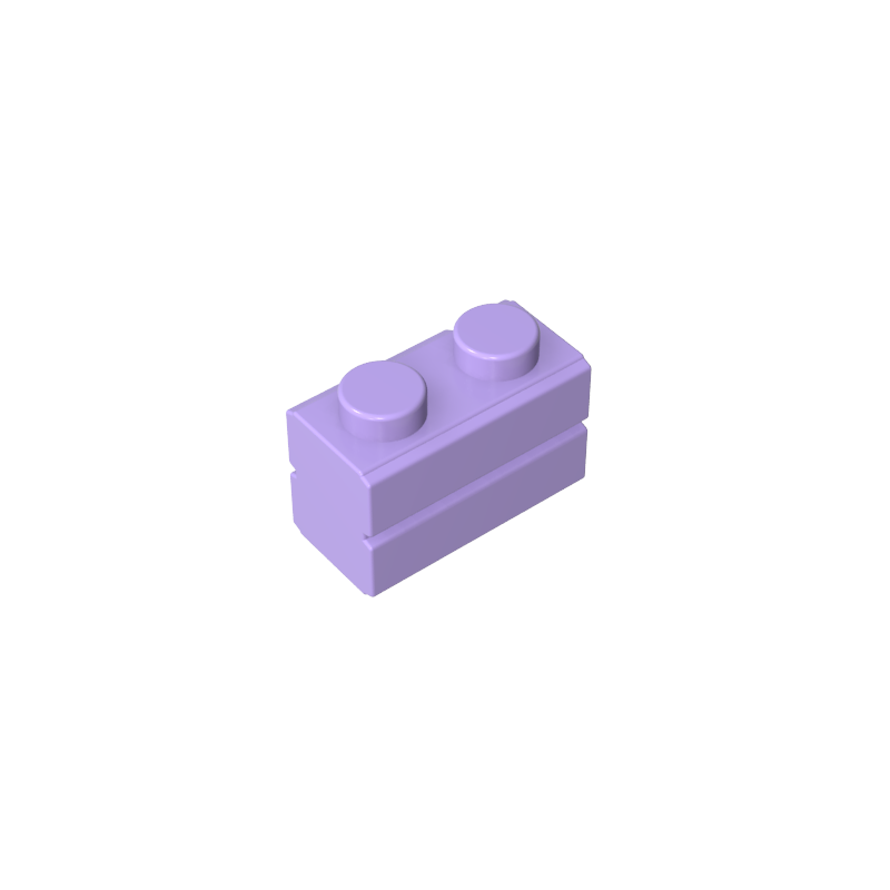 98283 | Brick, Modified 1 x 2 with Masonry Profile