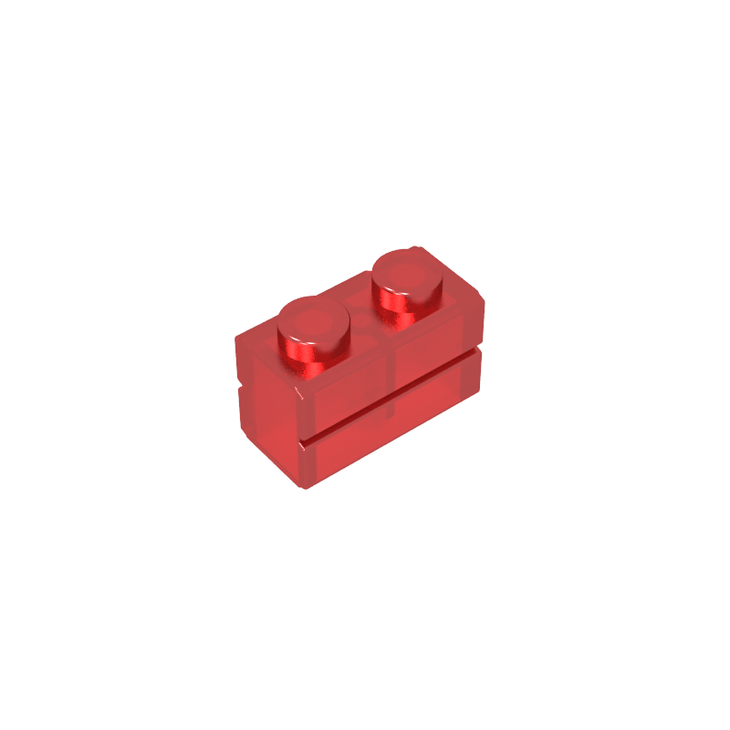 98283 | Brick, Modified 1 x 2 with Masonry Profile